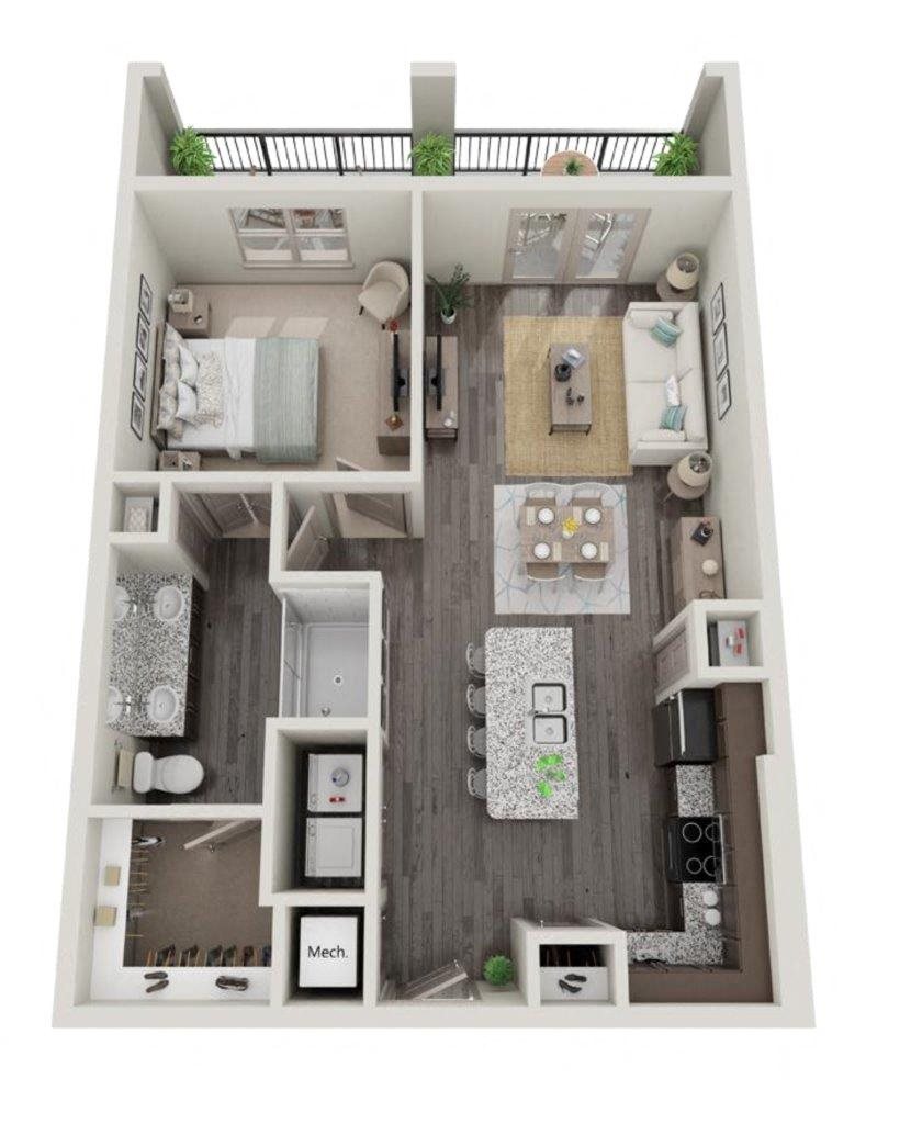 A4 floor plan